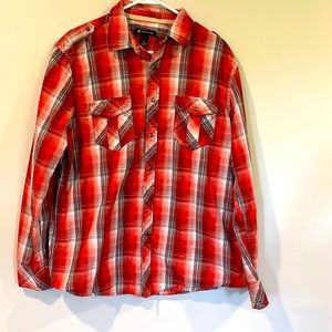 Men’s snap button western shirt